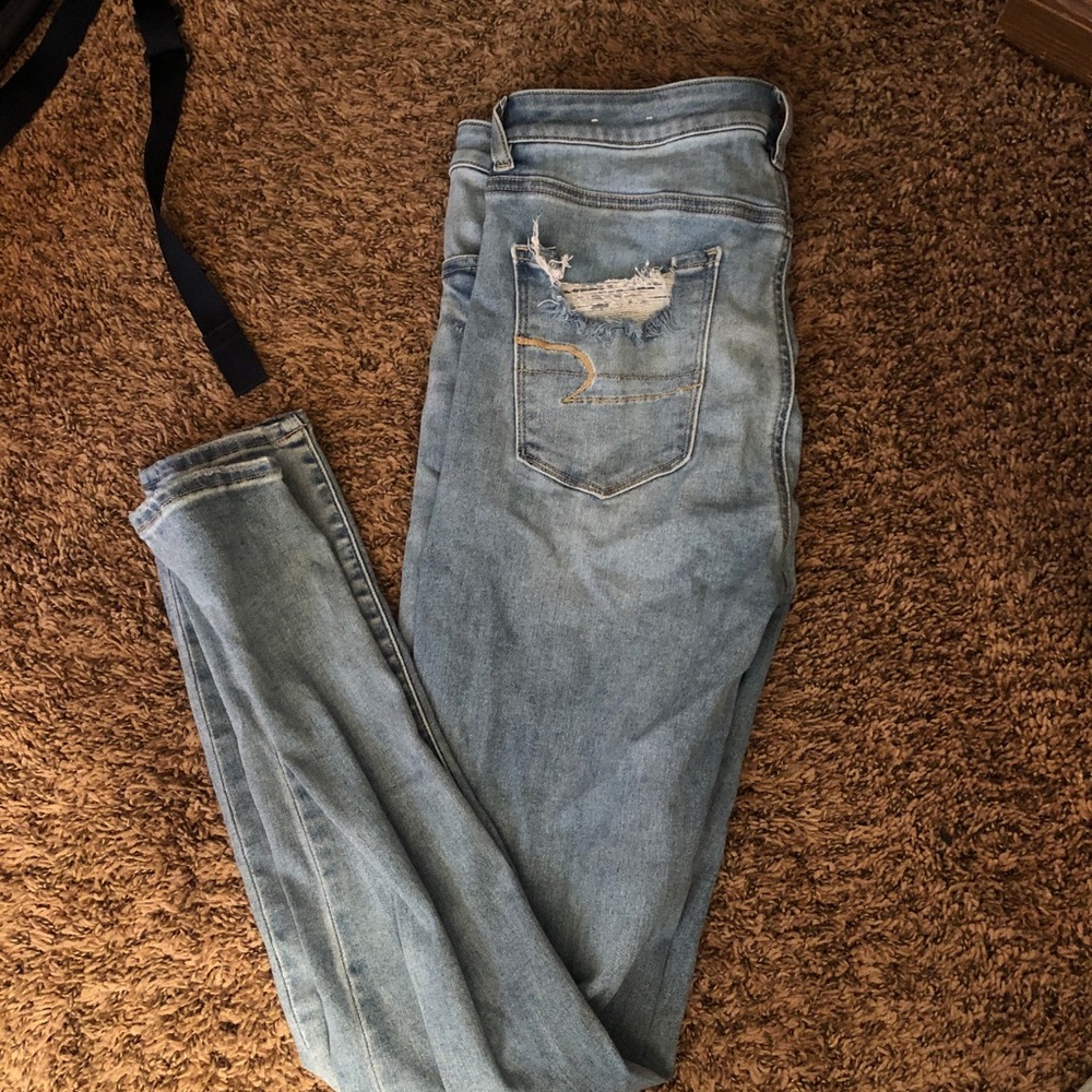 Super high rise American Eagle Jeans